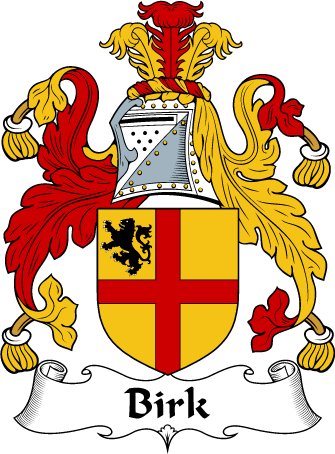 Birk Clan Coat of Arms