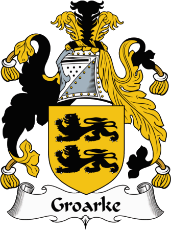 Groarke Clan Coat of Arms