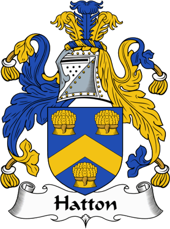 Hatton Clan Coat of Arms