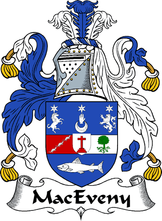 MacEveny Clan Coat of Arms