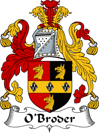 O'Broder Clan Coat of Arms