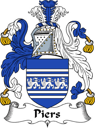 Piers Clan Coat of Arms